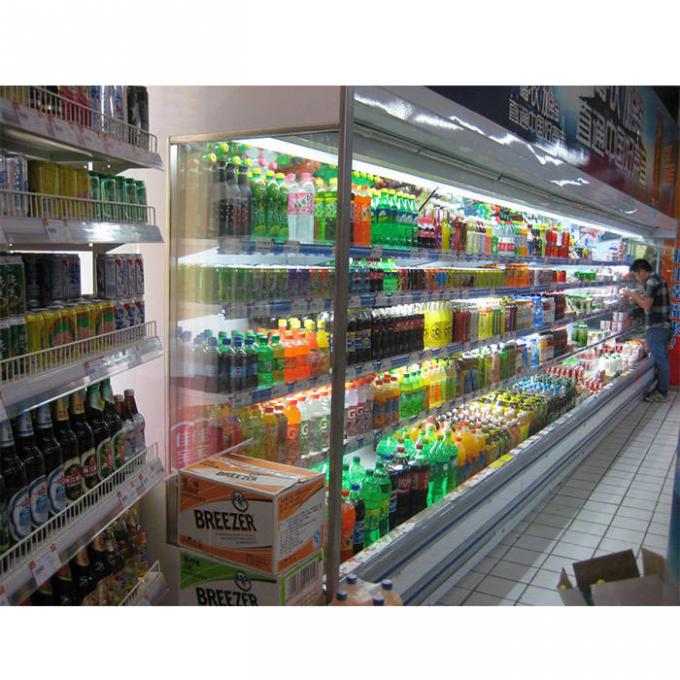 Supermarkt-Abkühlungs-Ausrüstungen 1059L 2100mm 2