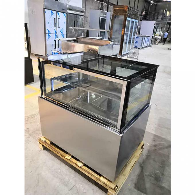 Gelüfteter abkühlender Handelskuchen-Kühlschrank 120L 600W 1
