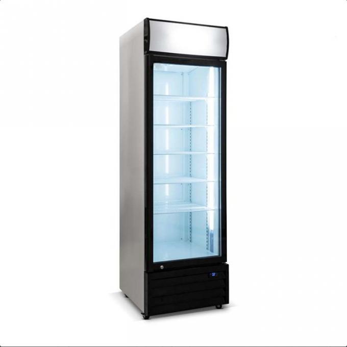 Ventilator, der Handelsglasmini-markts-Anzeigen-Kühlvorrichtung der tür-Kühlvorrichtungs-360L abkühlt 0