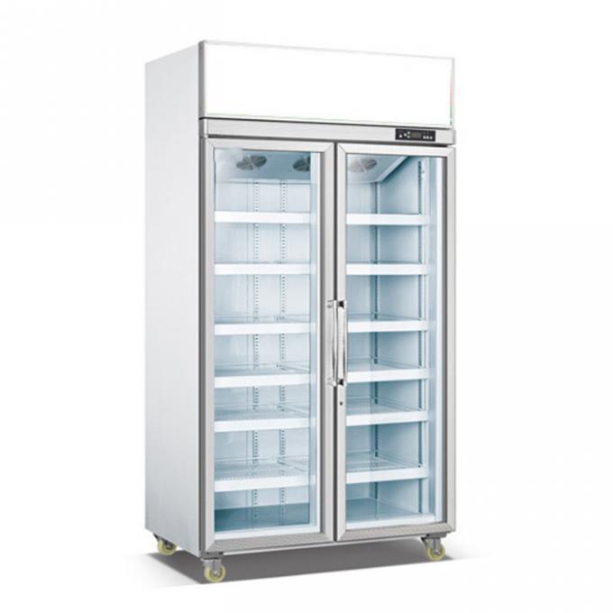 1200*700*2130mm Anzeigen-Kühlvorrichtung Mini-Markts-800L 0