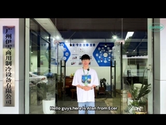 Edelstahl 400L Schiebetür Gewerblicher Kühlschrank Gefrierschrank Automatische Auftauen 220V/50Hz