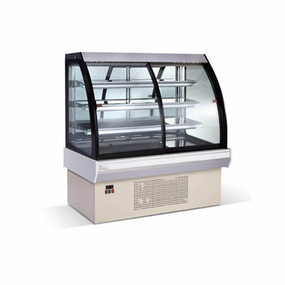 Reihen-Gebäck-Kühlvitrine der CPU-Steuerhandelsbäckerei-Ausrüstungs-760W 4