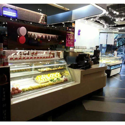 Ebene legt Handelsbäckerei-Anzeigen-Kühlschrank der bäckerei-900W der Ausrüstungs-1.8m beiseite