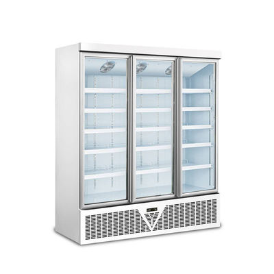Handelsglastür-Kühlvorrichtungs-Glasanzeigen-Kühlschrank 1600L 800W
