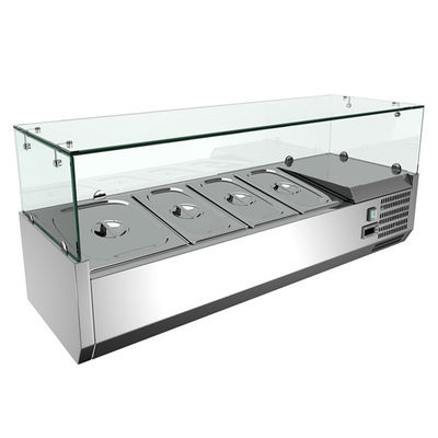 201 Tischplatte-Kühlschrank-Gefrierschrank SS 120W für Salat