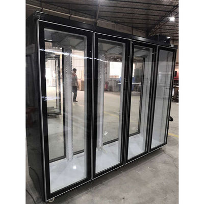 Reichweite 2500L im Glastür-Kühlschrank der Kühlvorrichtungs-4 für Mini-Markt