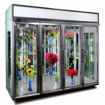 Qualität  3 Glass Door 600W Custom Commercial Refrigerator Fabrik