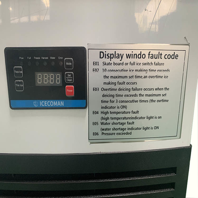 Panelsteuerung Portable Ice Maker Kommerzielle Mini-Eismaschine für Zuhause
