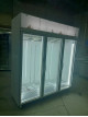 Gewerbliche Getränke Anzeige Kühlschrank 3 Glas Tür Aufrecht Chiller 110V 60Hz