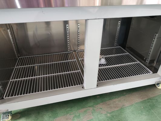 Unter-Theken-Kühlschrank für Restaurant-Gewerbe-Arbeitstisch mit Glastür