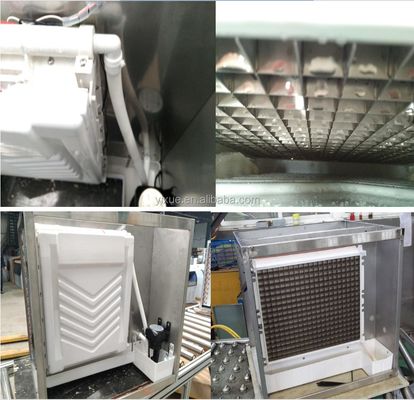 Commercial Cube Ice Maker 681kg Day Water Cooling 220V