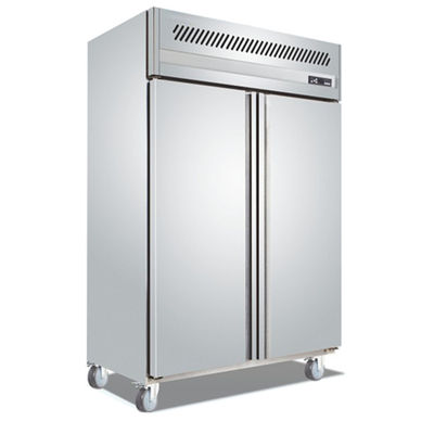 Doppelte Tür-Edelstahl-Handelsgefrierschrank Yxfridge