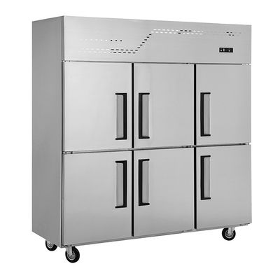 Handelskühlschrank-Gefrierschrank des Edelstahl-650W für Küche