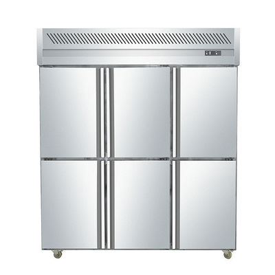 Handelskühlschrank-Gefrierschrank des Edelstahl-650W für Küche