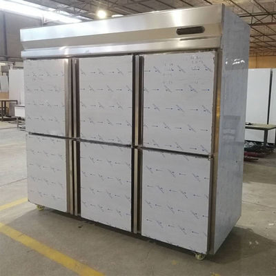 Handelskühlschrank-Gefrierschrank des Edelstahl-650W für Küche