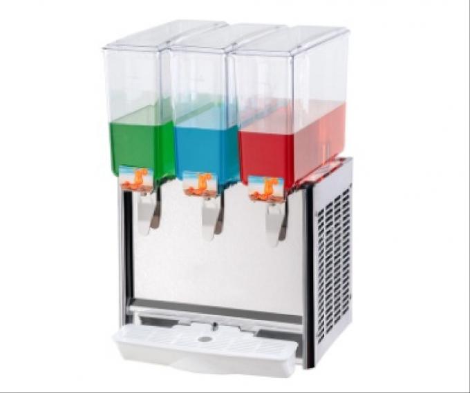 Edelstahl kühlte Juice Dispenser Machine For Cold-Getränk 280W 0