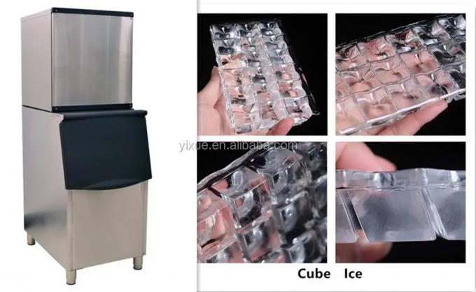 500 kg Eiswürfelmaschine für die Industrie 1000 Pfund Eiswürfelmaschine für Restaurant 1