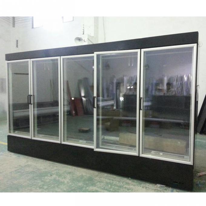 Glassupermarkt-Abkühlungs-Ausrüstungen der tür-380V 2