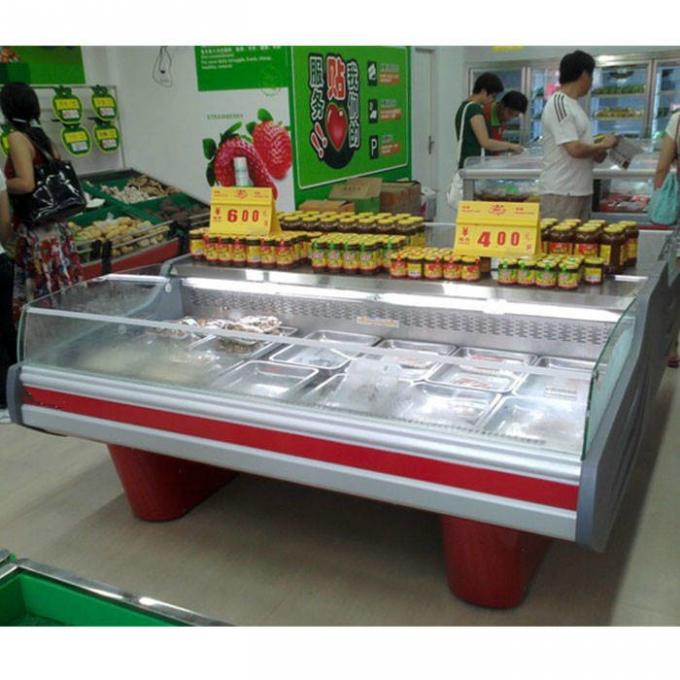 Handelskühlschrank-Gefrierschrank Supermarkt Kimchi 160L 0