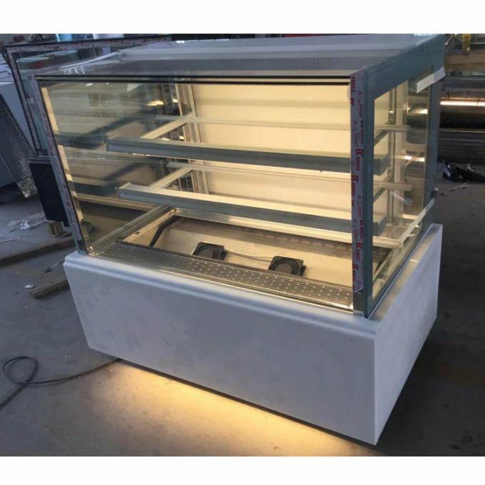 Drei Schicht-Glaskugel-Ende-CER Bäckerei-Anzeigen-Kühlvorrichtung 0