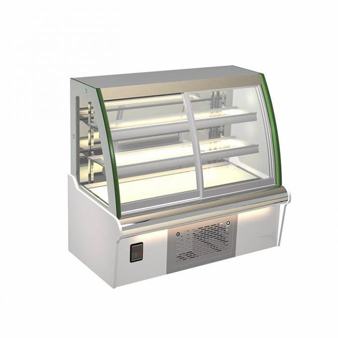 Bäckerei-Anzeigen-Kühlschrank Front Sliding Doors R134a 4ft 0