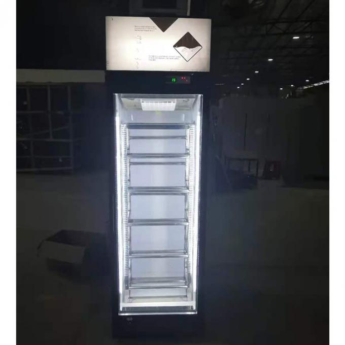 Ventilator, der Anzeigen-Kühlvorrichtung des Mini-Markts-450L für Molkerei abkühlt 0