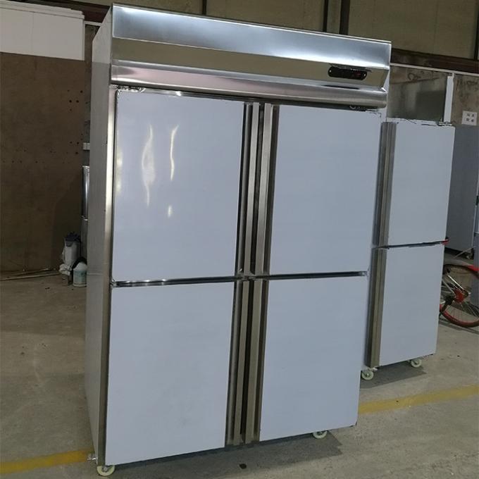 Automatisch entfrosten Sie Tür-Kühlschrank-Gefrierschrank R404A 1000L 4 1
